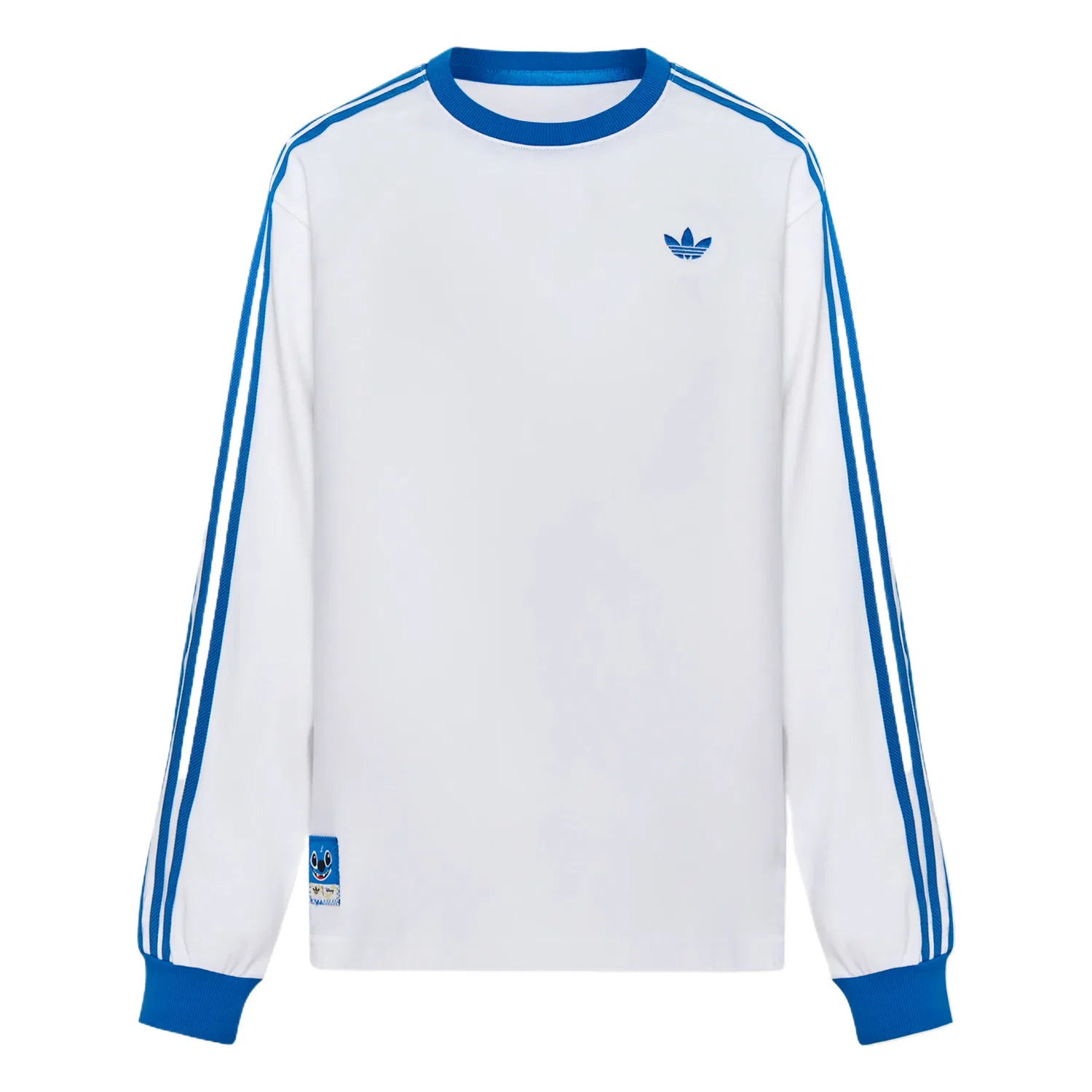 Детская футболка с круглым вырезом Adidas Originals, White/Feather Blue