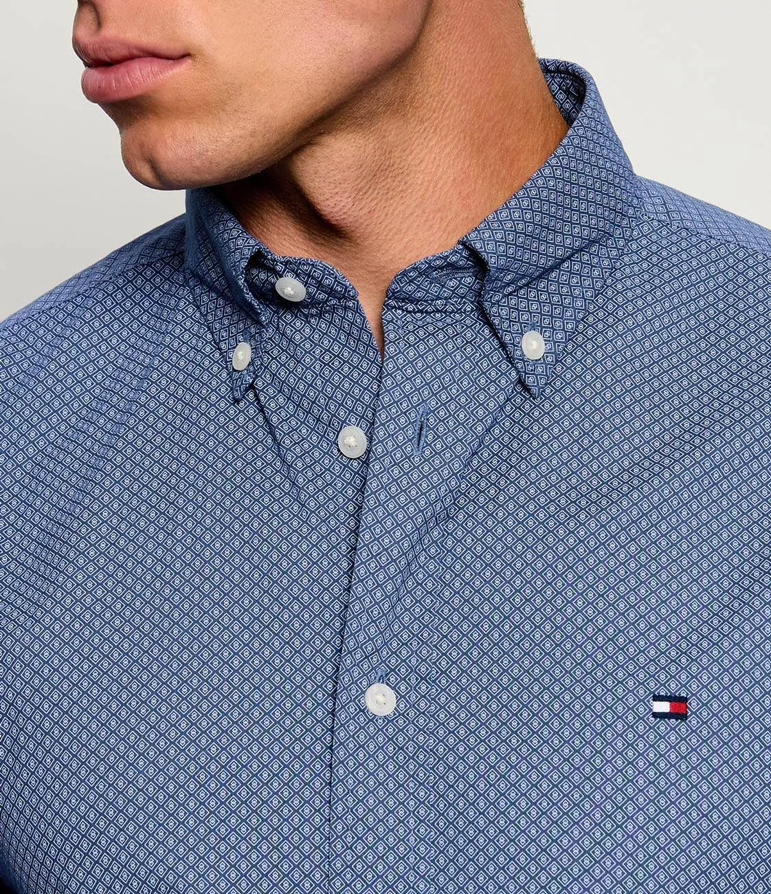 Рубашка с длинным рукавом Tommy Hilfiger, Blu — фото 4