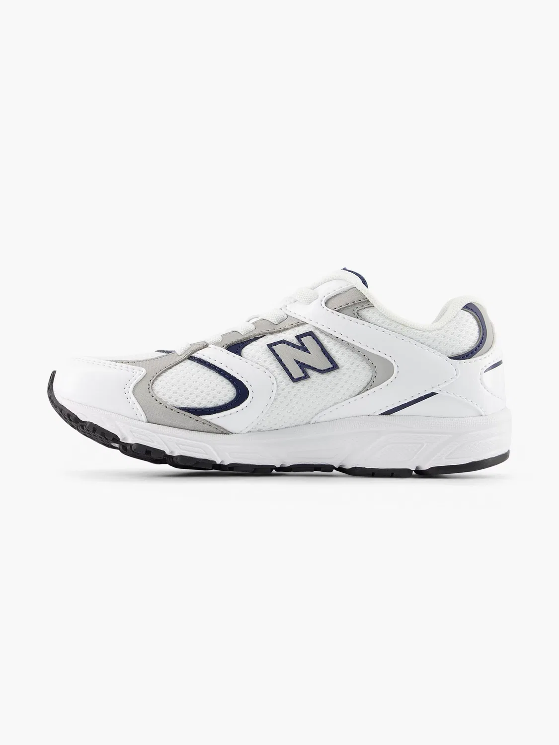 Детские кроссовки для девочек 408 New Balance, белый — фото 2