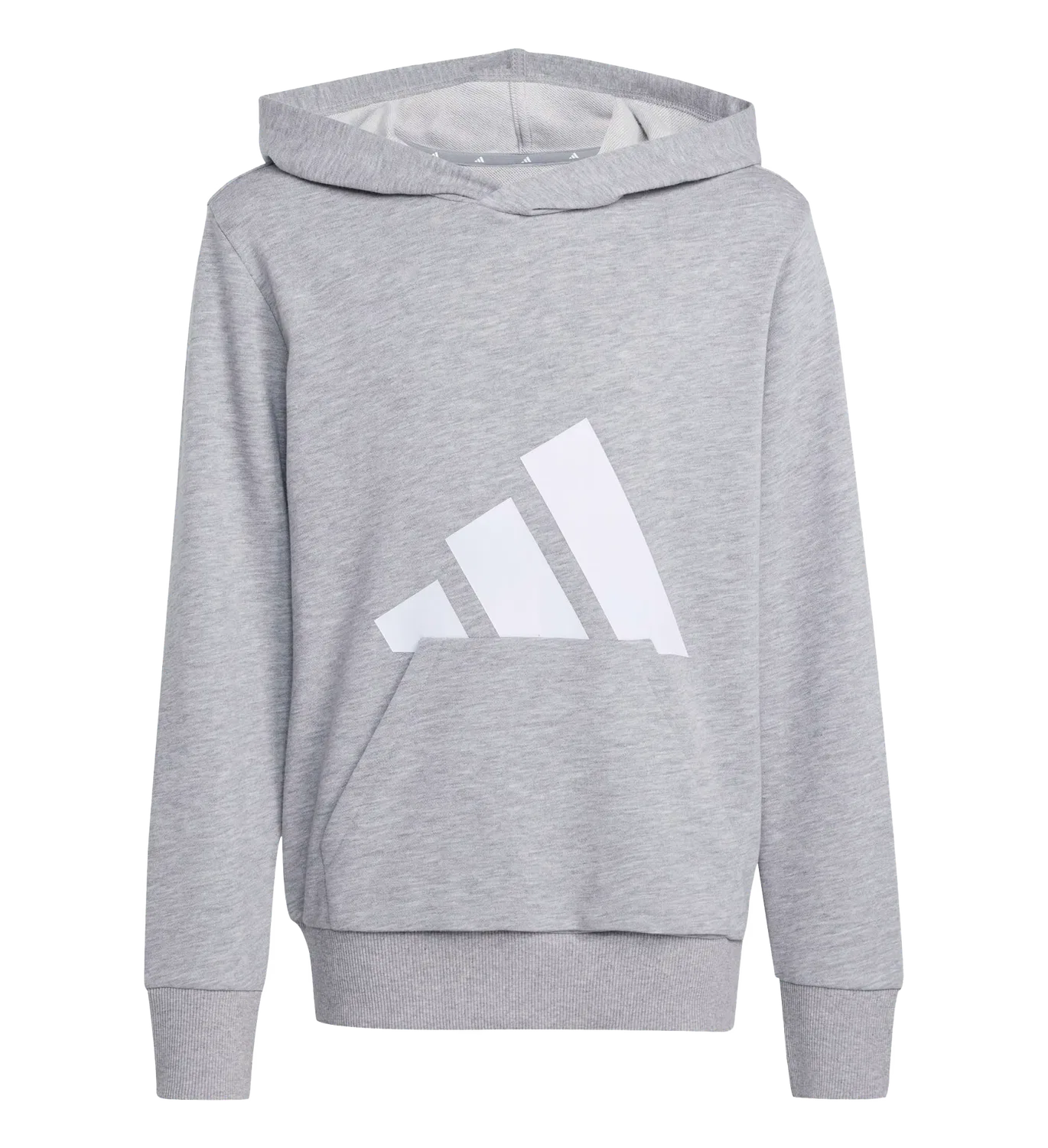Детское худи с капюшоном Adidas, серый