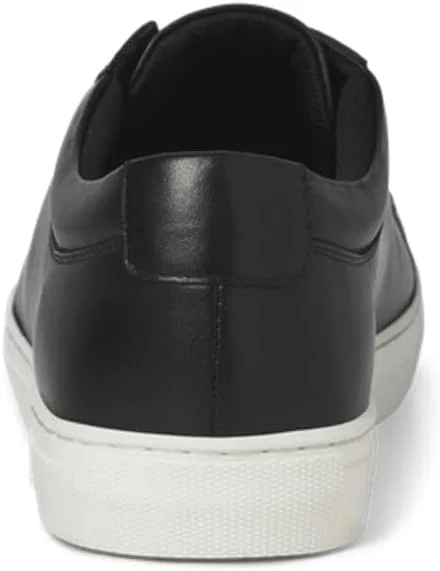 Мужские кожаные кроссовки JACK & JONES Jfwgalaxy, Charcoal — фото 4