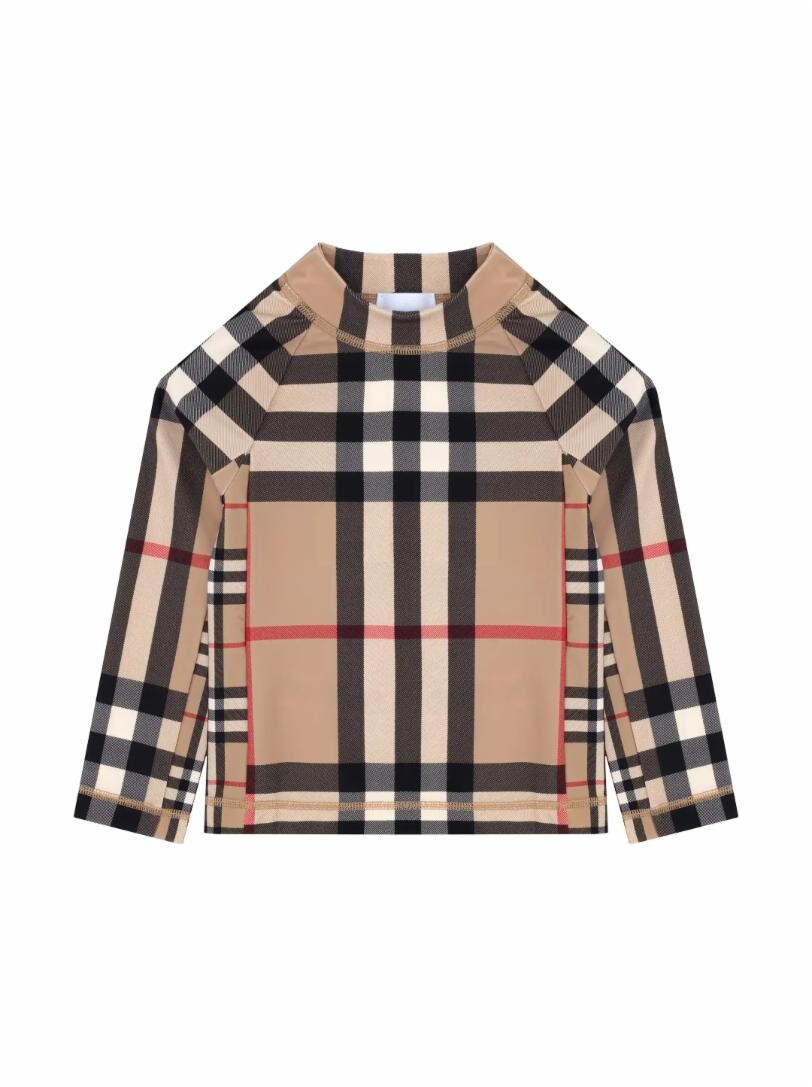 

Kонгслив Vintage Check Burberry, коричневый