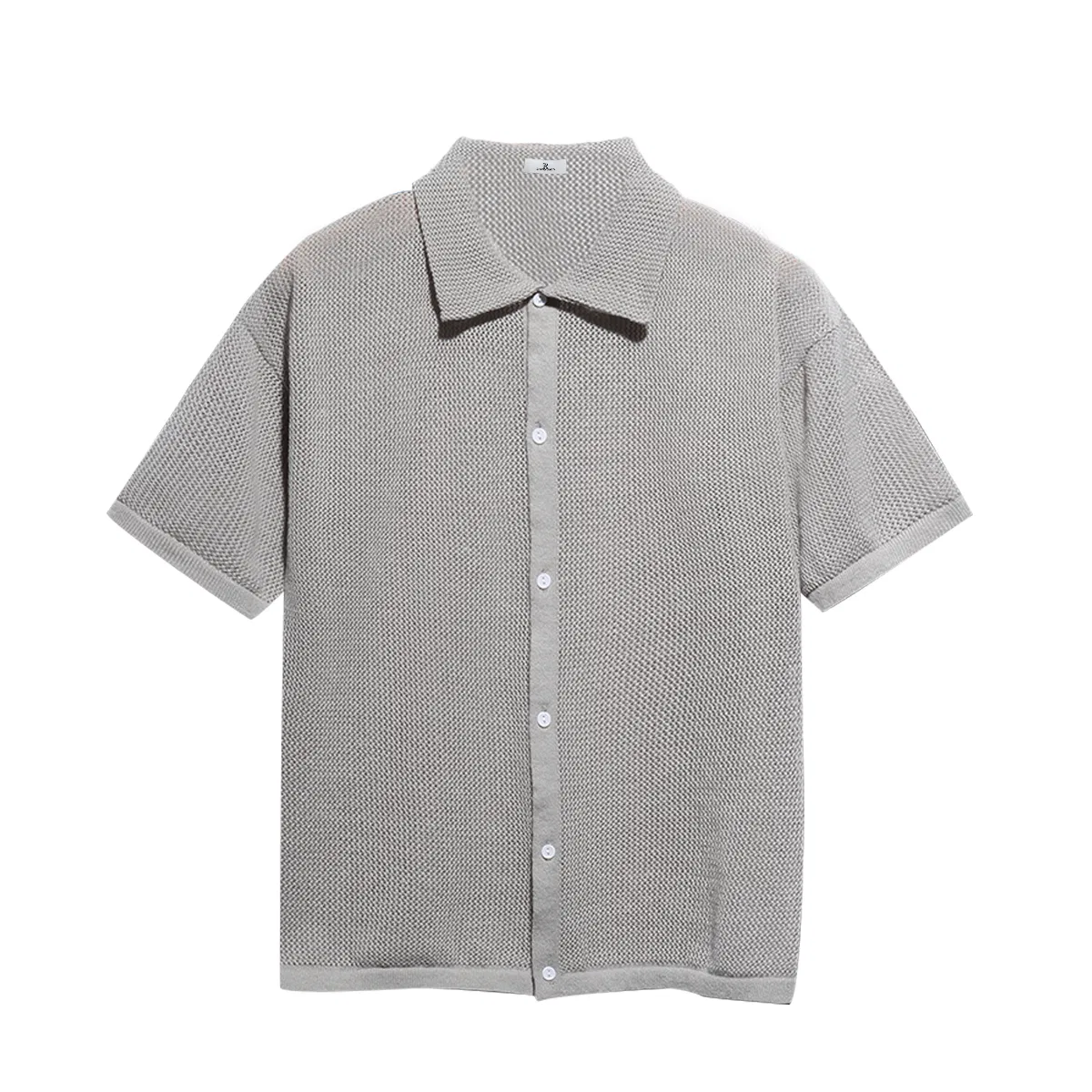 Свитер детский с лацканами Lapel Moderate, PAL ONGACO, Light Gray