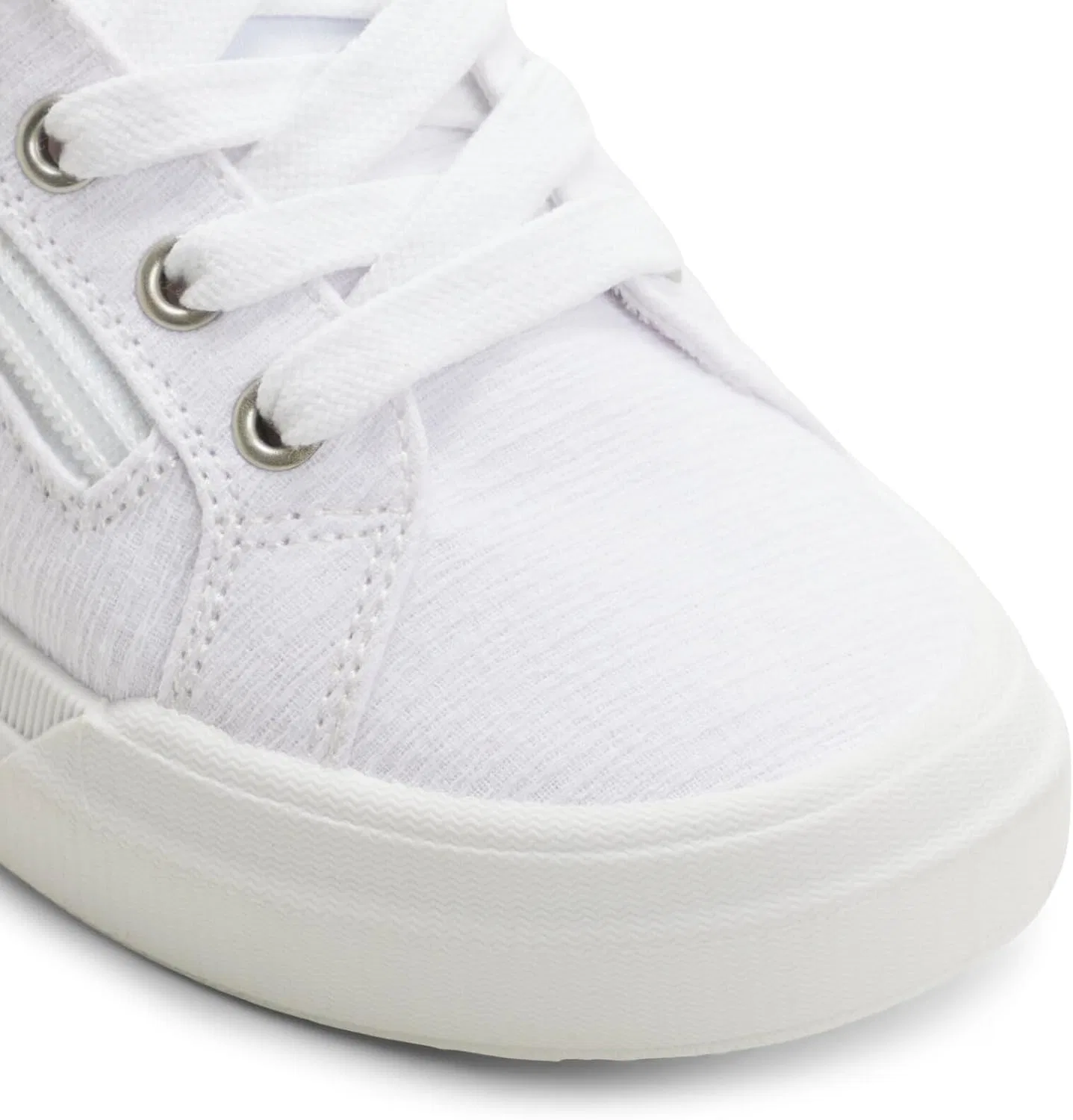 Детские кеды для девочек Marina Zip Roxy, White — фото 4