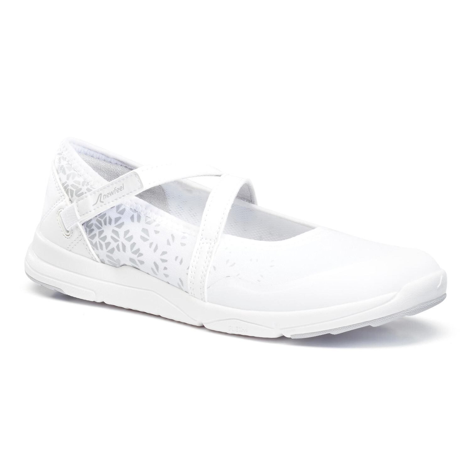 

Балетки City Walking PW 160 Br'easy белые NEWFEEL, белый/жемчужно-серый