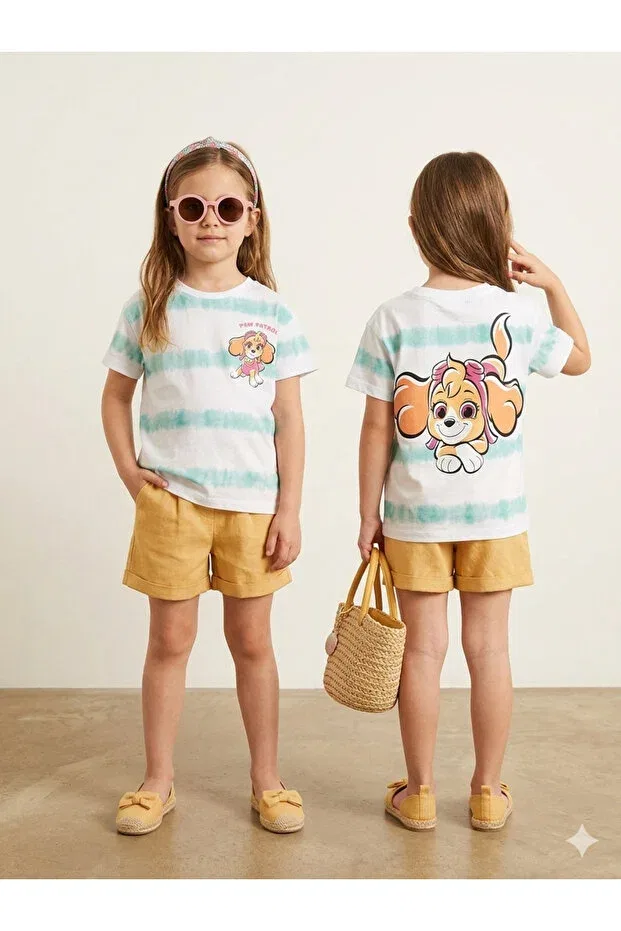 Детская футболка с принтом Paw Patrol Saydamoda, White — фото 2