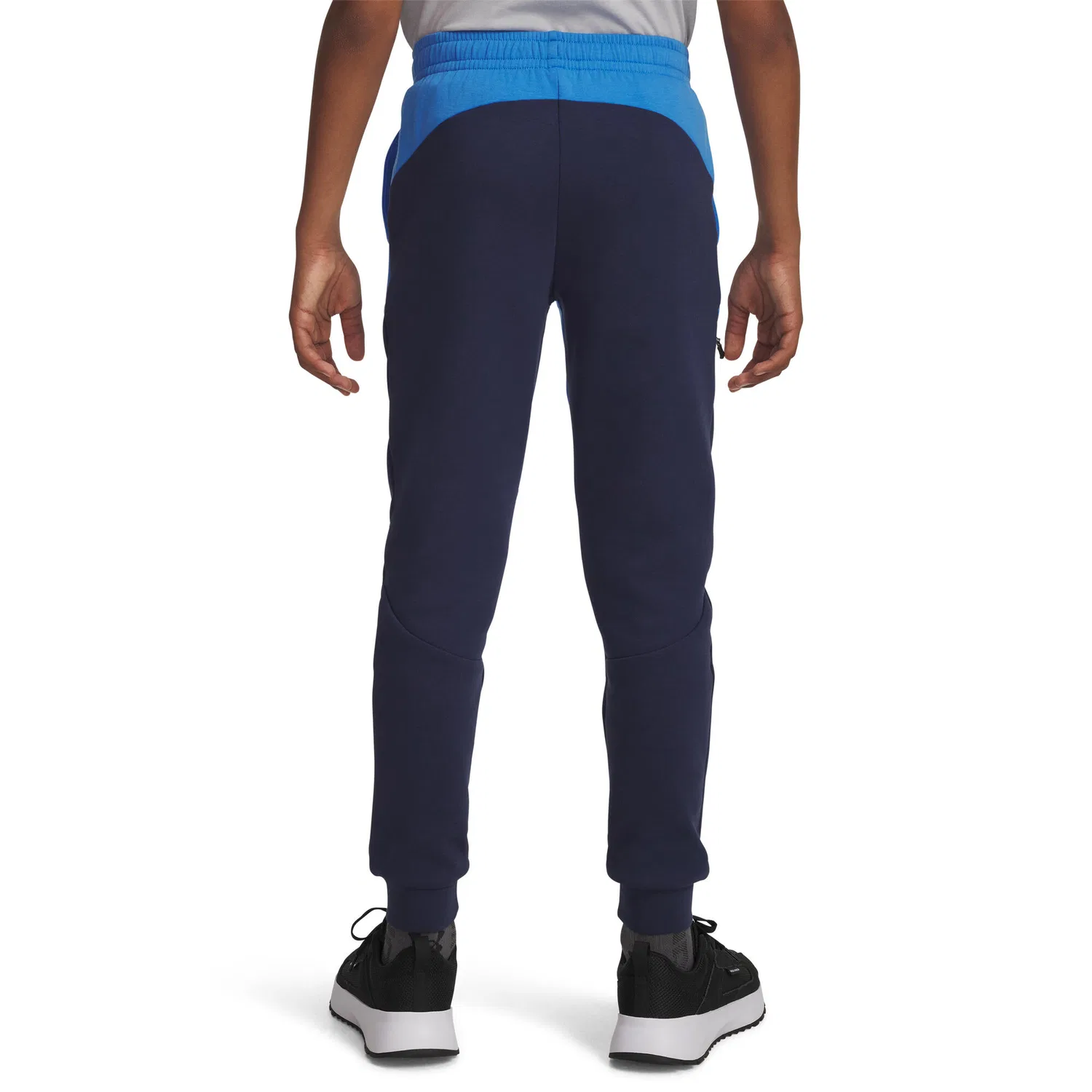 Детская флисовая куртка Unstoppable Flc FZ Under Armour, Konigsblau Navyblau — фото 3