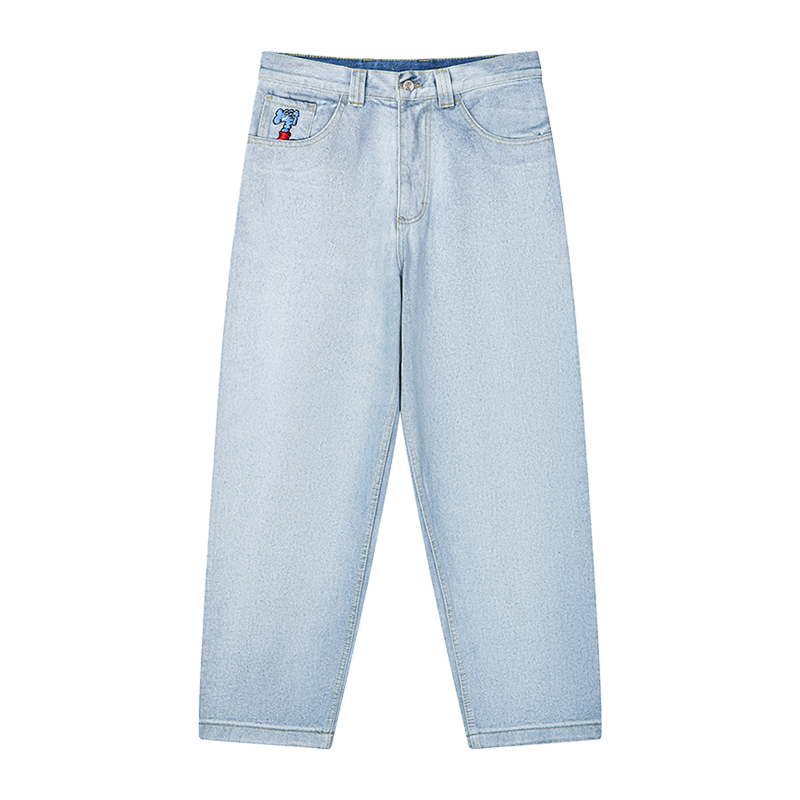 Джинсы Mind Error Straight Fit, синий — фото 2