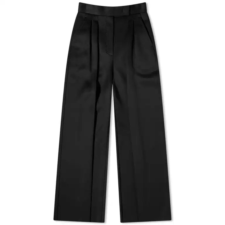 

Брюки Max Mara Zinnia Scuba Wide Leg, черный