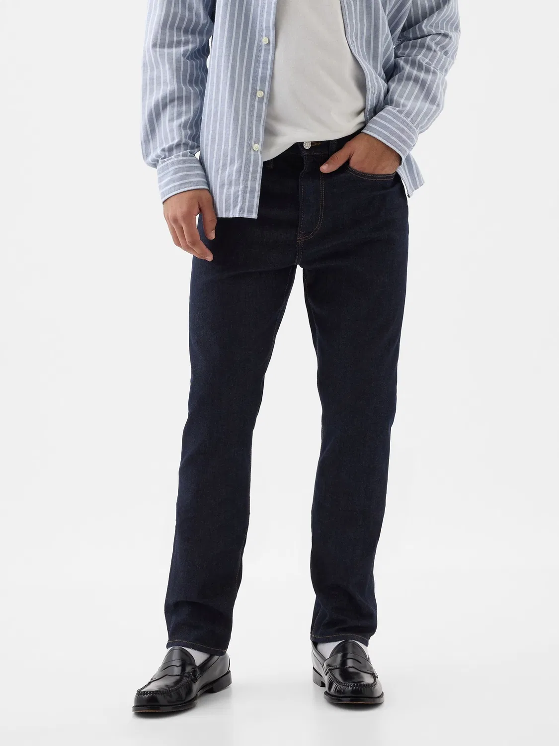 Джинсы Slim Fit, Comfort Stretch Gap, синие