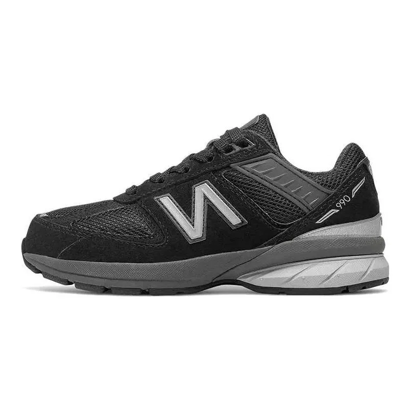 Детские кроссовки для мальчиков с сетчатым верхом 990 V5 New Balance, Black — фото 3