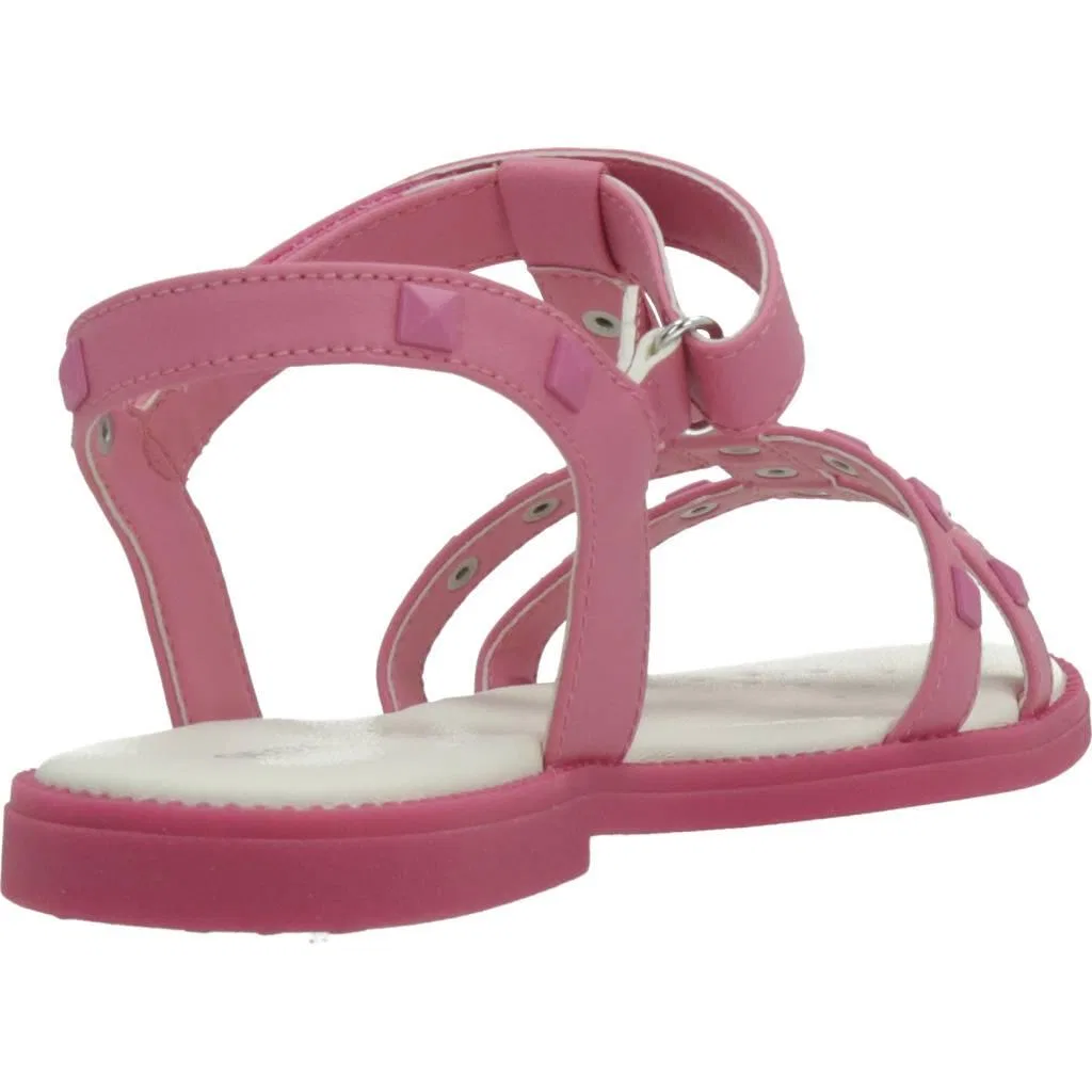Детские сандалии с синтетическим верхом J Sandal Karly Girl Geox, Rosa — фото 3