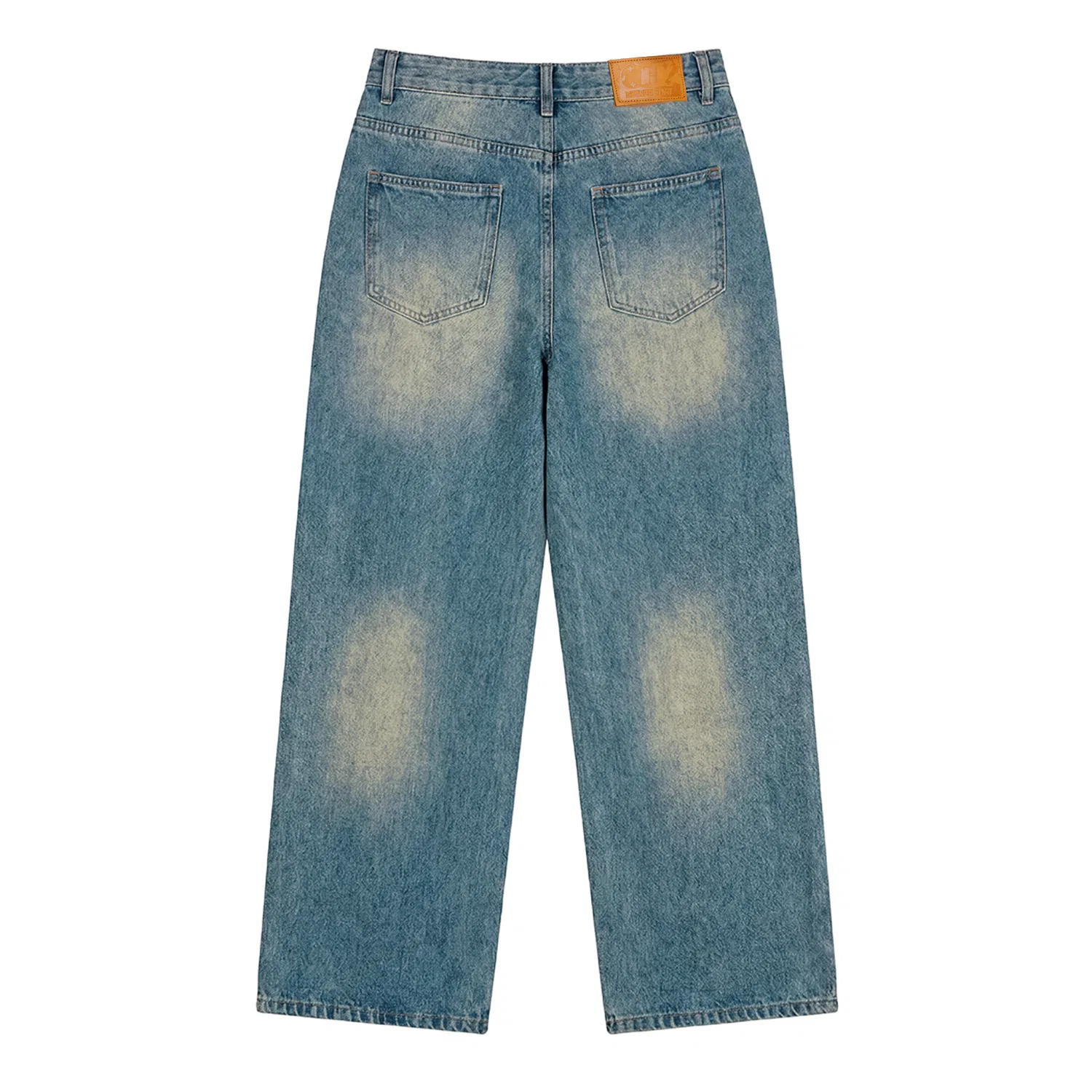 Джинсы детские с широкими штанинами Washed Blue NSTNEW START, Washed Blue — фото 4