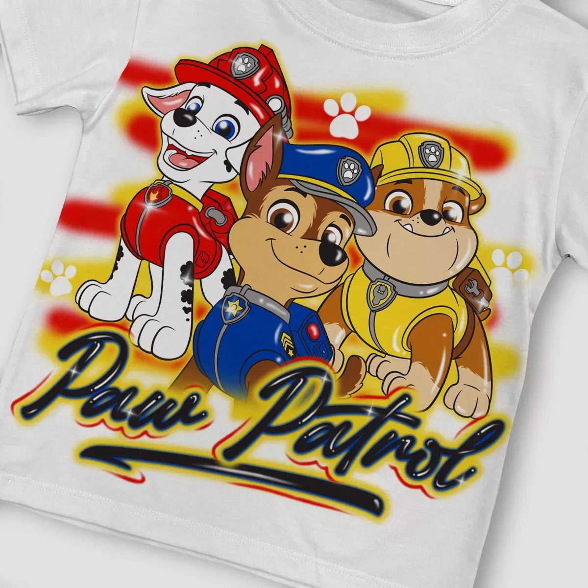 Детская футболка для мальчиков с принтом PAW Patrol PAW Patrol, White — фото 3