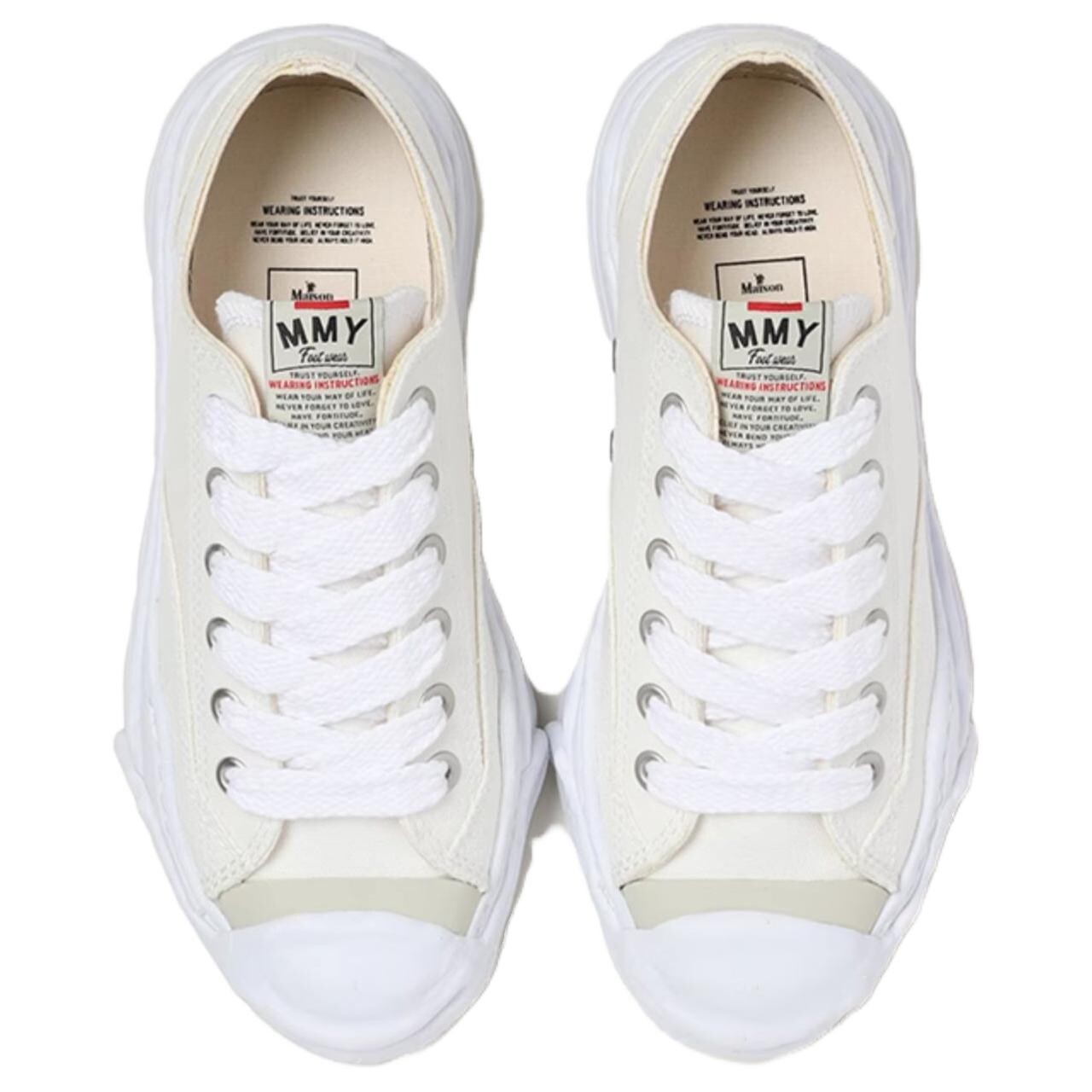 Кроссовки MIHARA YASUHIRO Blakey Lifestyle Shoes Unisex Low-top, белый — фото 4