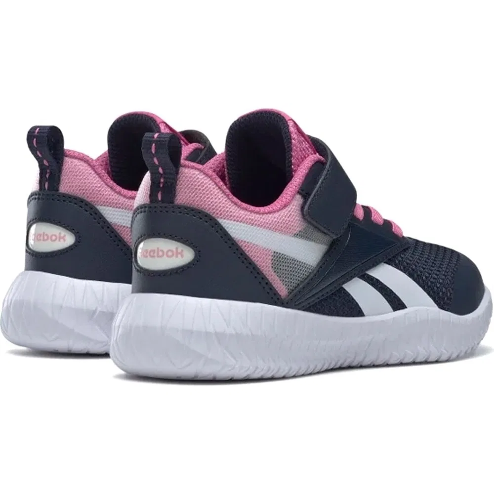 Кроссовки детские для девочек Reebok Flexagon Ene, синие — фото 4