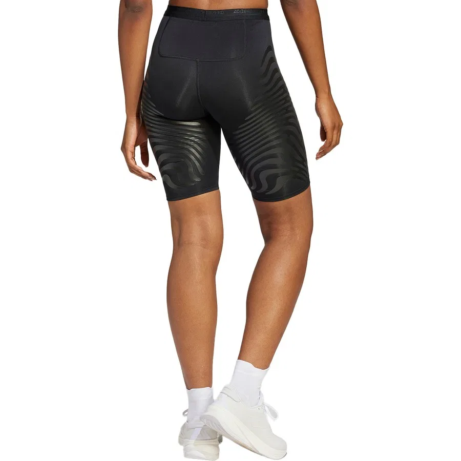 Компрессионные тайтсы для бега Adizero Control Running, женские adidas, Черный — фото 2
