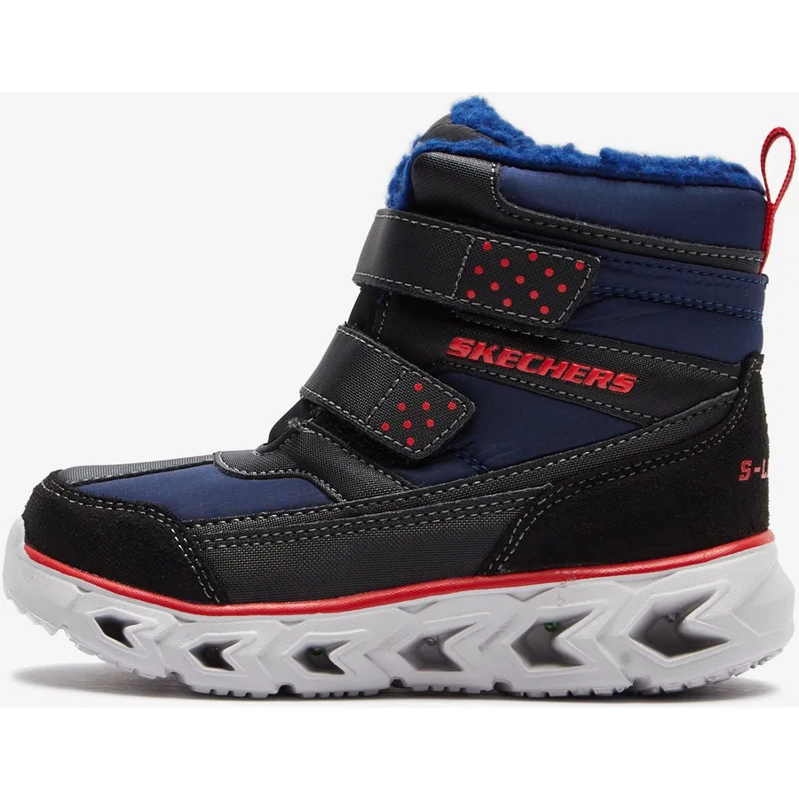 Детские ботинки с подсветкой Hypno-Flash 2.0-Street Breeze Skechers, Темно-синий