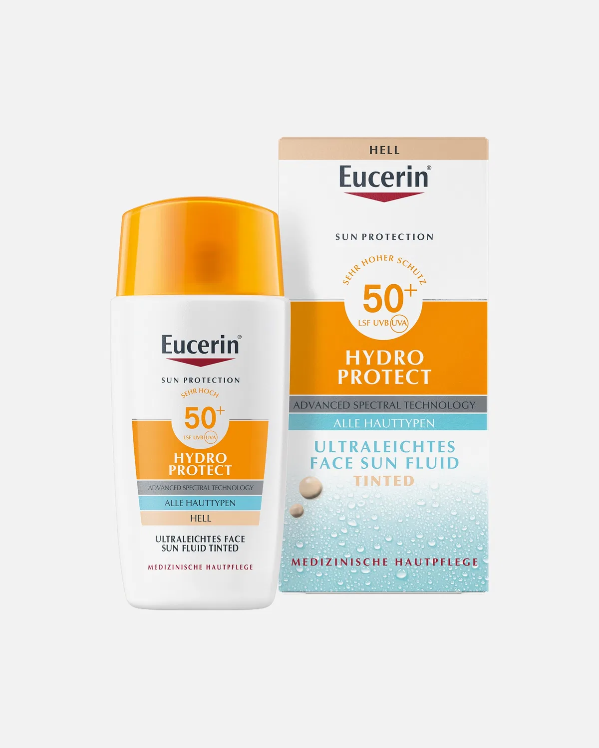 Солнцезащитный крем Sun Hydro Protect с тонирующим эффектом Eucerin, 50 Ml