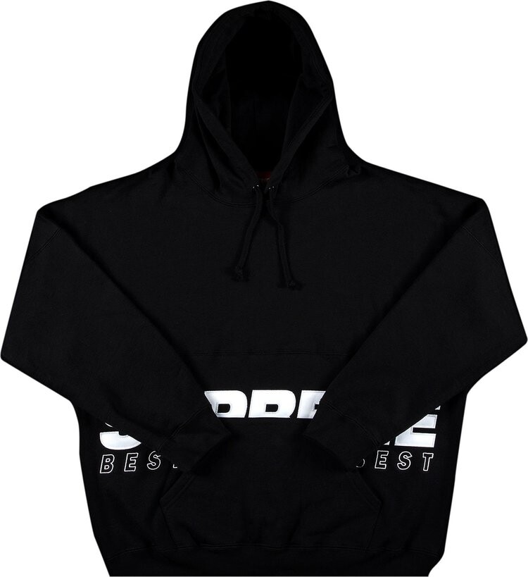 Толстовка Supreme Best Of The Best Hooded Sweatshirt 'Black', черный — фото 2