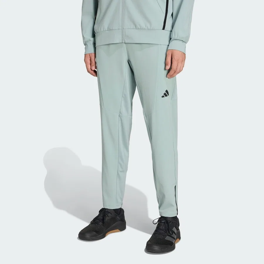 Штаны спортивные с зауженным кроем Performance D4T Workout adidas, Светло-зеленый