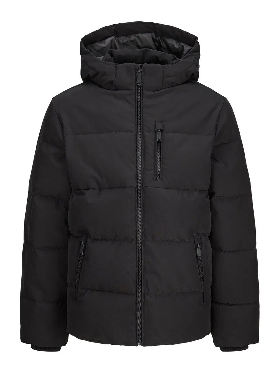 Детская зимняя куртка Jack & Jones Junior 'JJEBecks' черного цвета