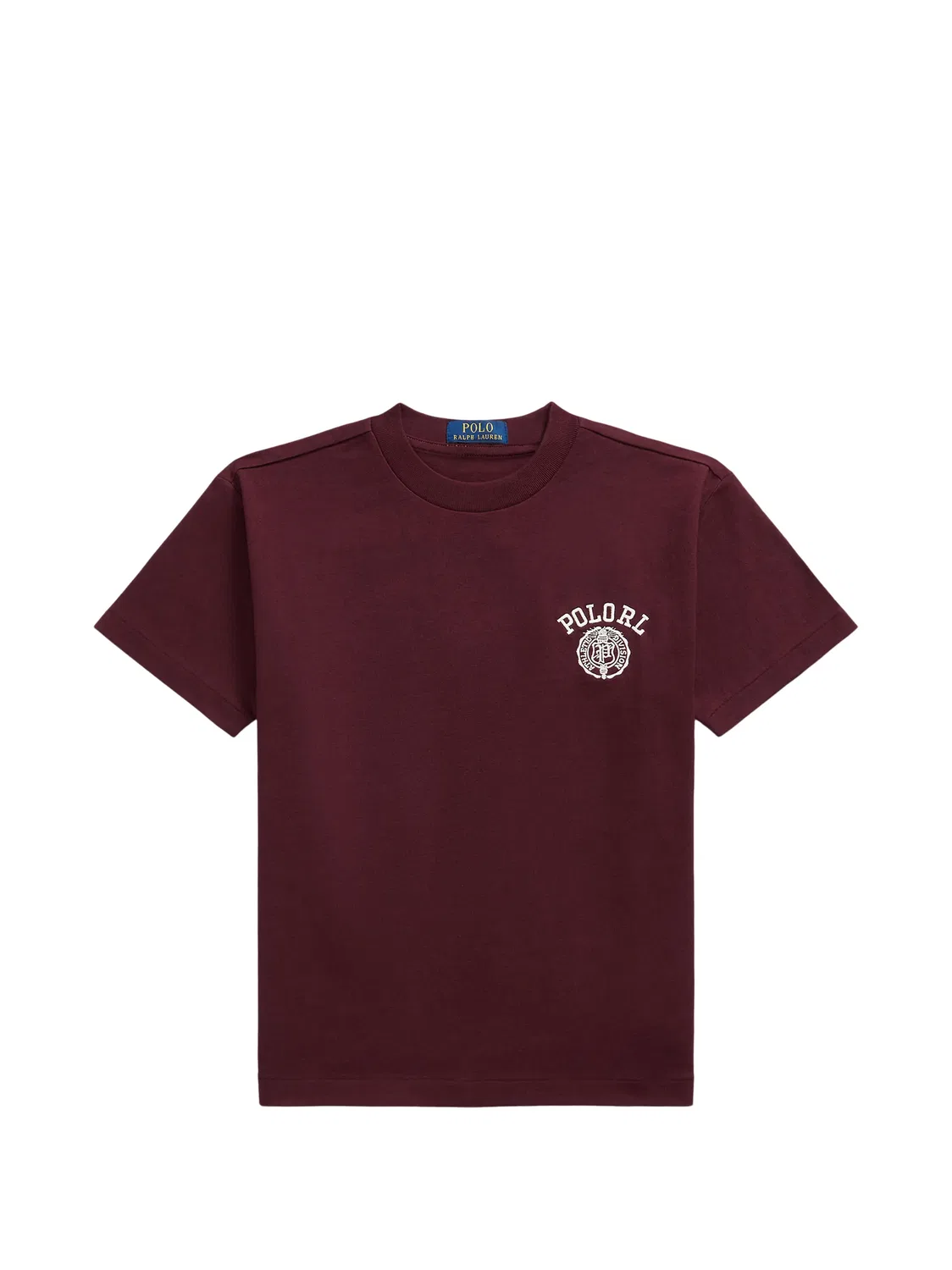 Футболка Big Fit с логотипом Polo Ralph Lauren Kids, красный