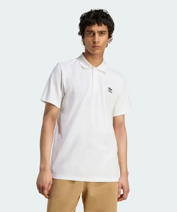 Поло трикотажное с логотипом Trefoil, Essential, Adidas