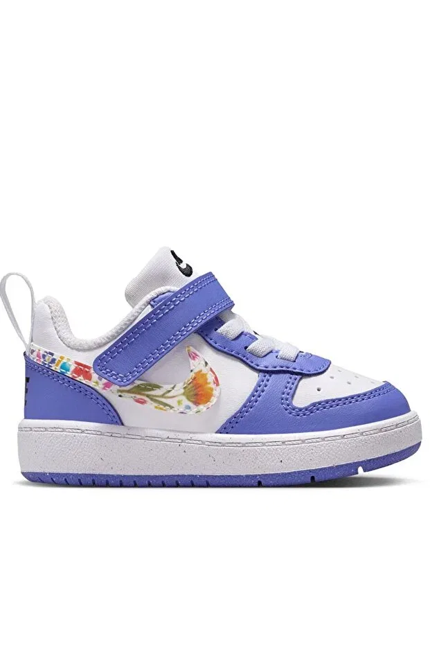 Детские кроссовки для девочек с принтом Glam Nike, Multicolor Blue White