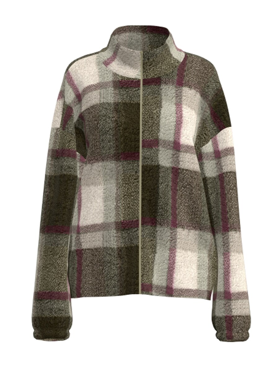 

Флисовая куртка Noisy may NMLUCA, кремовый/оливковый