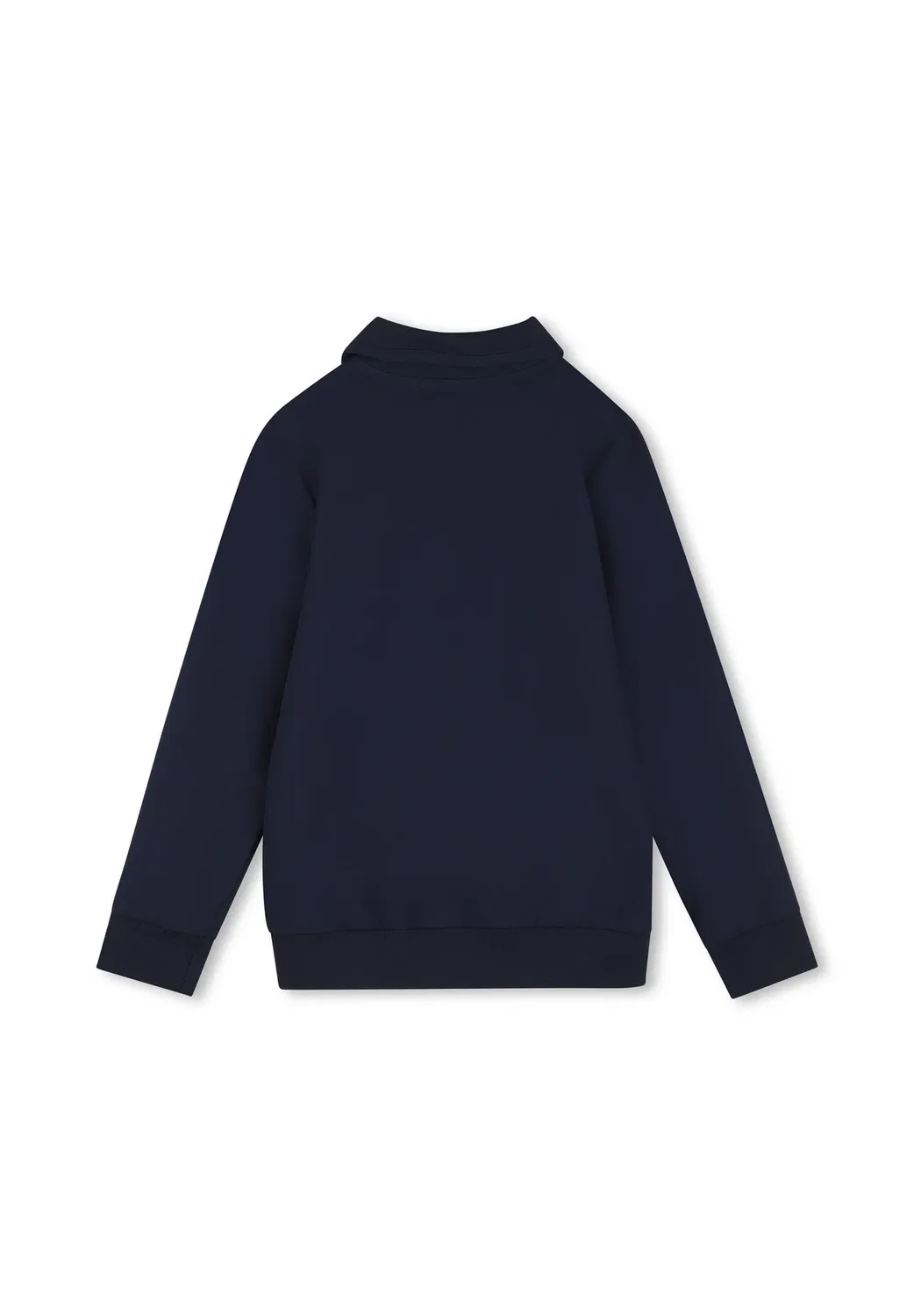 Кардиган из синтетической ткани - толстовка на молнии Boss Kidswear, Bleu Cargo — фото 2