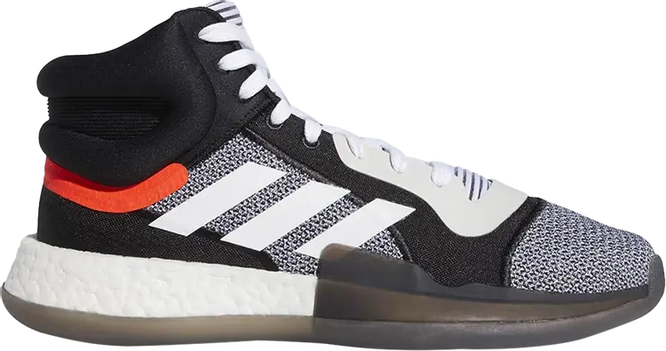 

Кроссовки Adidas Marquee Boost Mid 'Core Black', черный