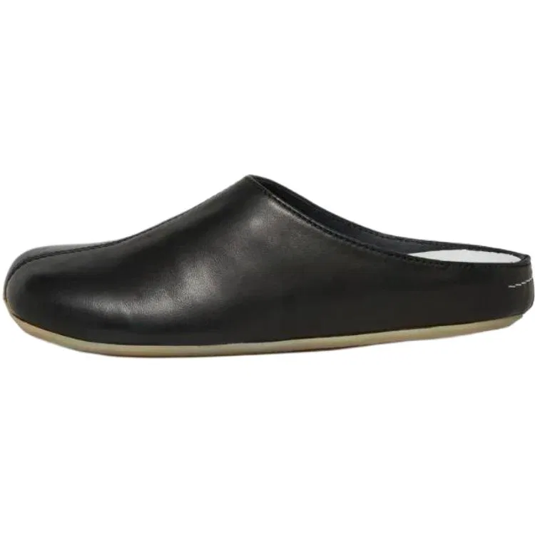 Детские уличные шлепанцы Black MM6 Maison Margiela
