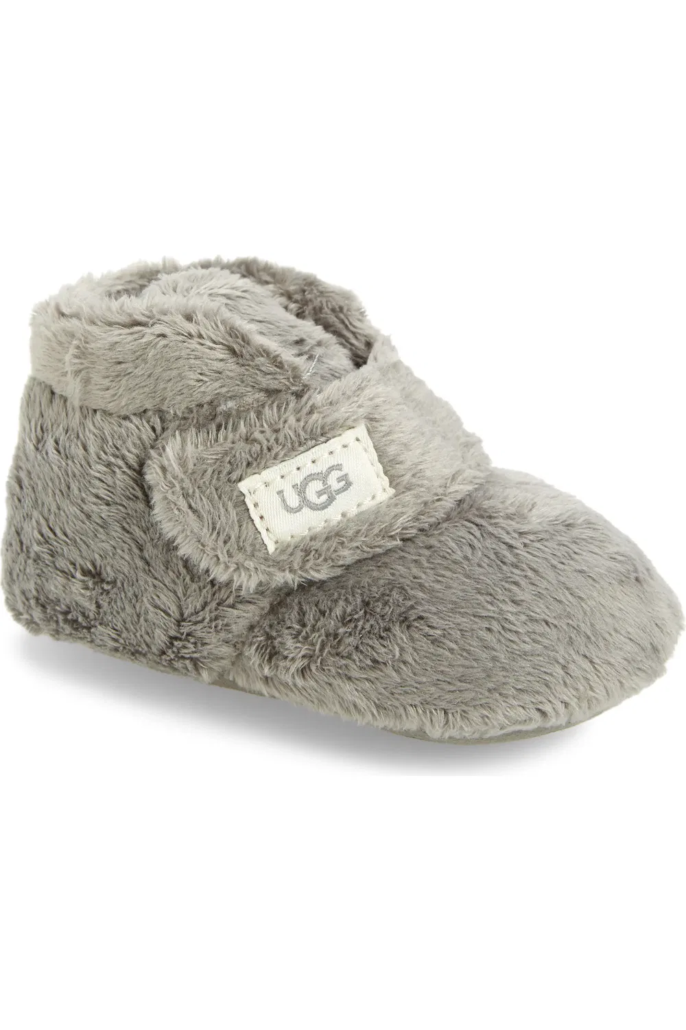 Детские пинетки на липучке Bixbee UGG, Charcoal