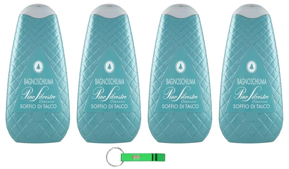 Гель для душа Pino Silvestre Soffio di Talco, 4 x 750 мл, Италия Beni Culinari