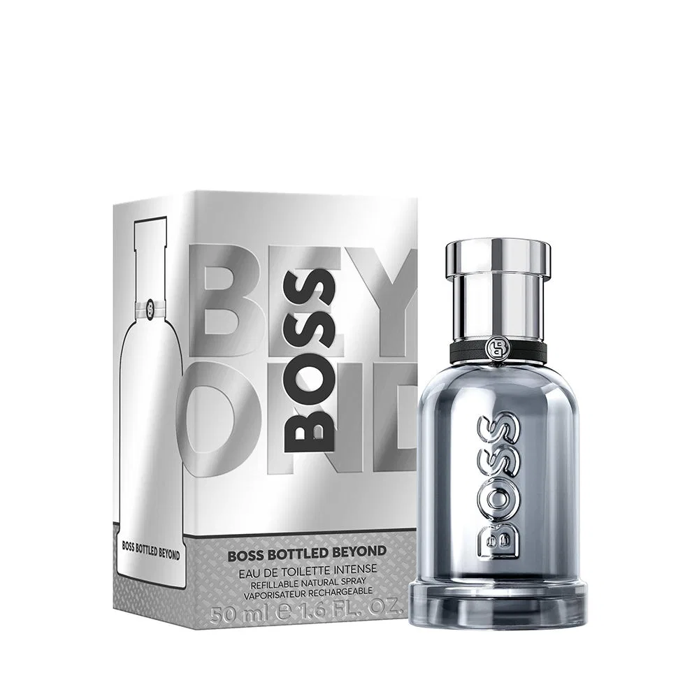 Туалетная вода 50 мл с ароматом флердоранжа и кожи BOSS Bottled Beyond Intense Hugo Boss — фото 2