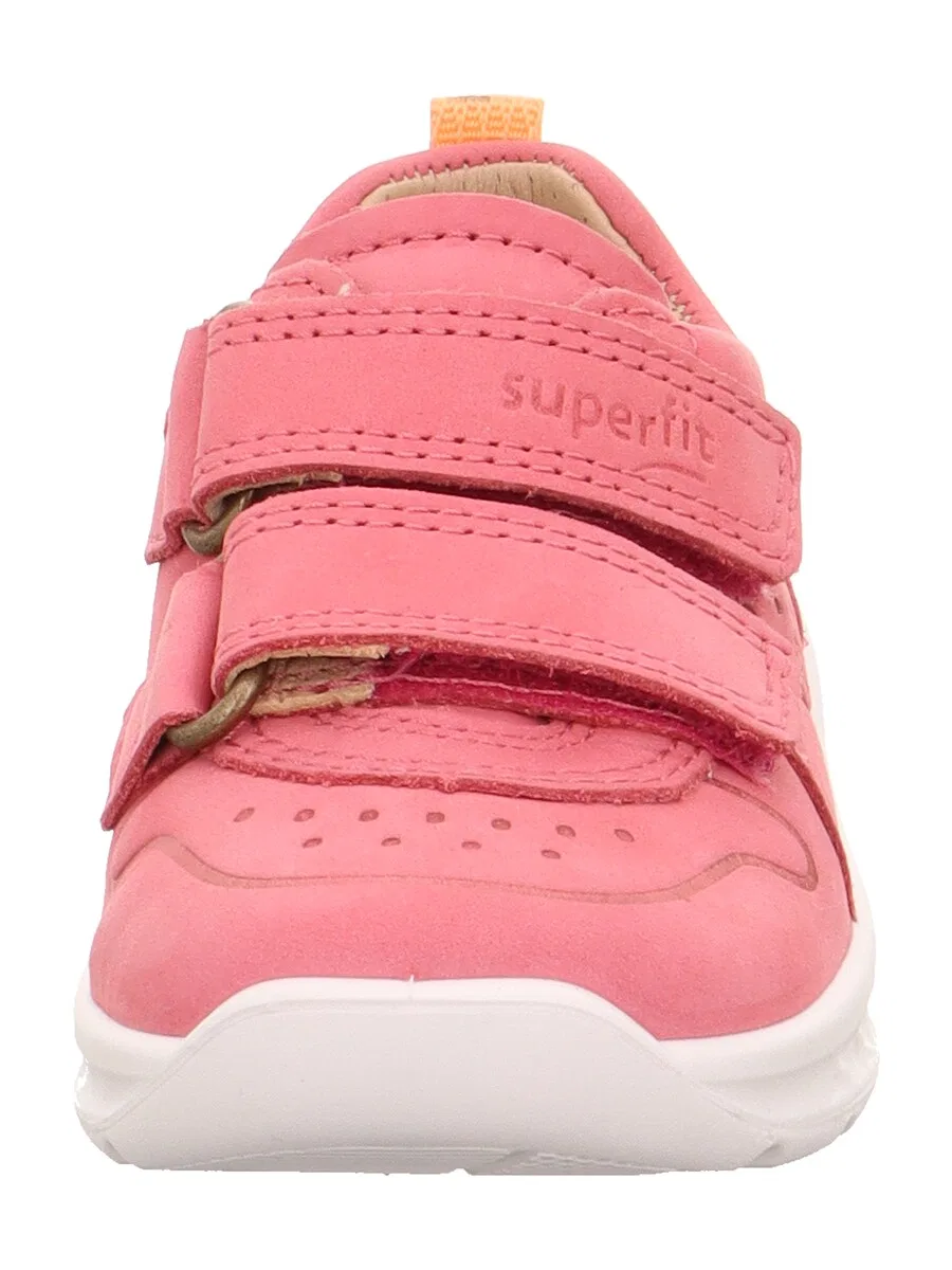 Детские кроссовки SUPERFIT First-Step Shoes 'Breeze' малинового цвета — фото 3