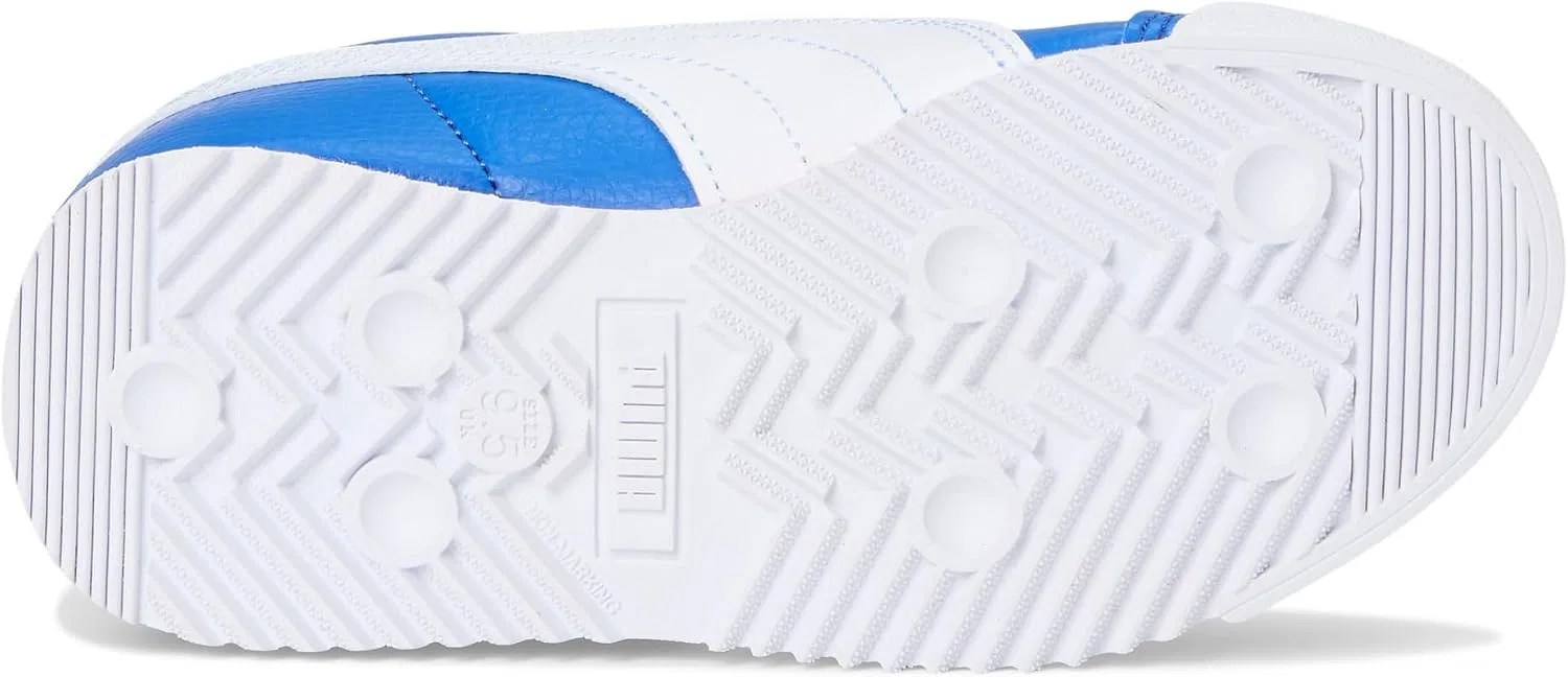 Детские кроссовки для мальчиков с шнуровкой Roma 24 PUMA, Mountain Blue/White — фото 3