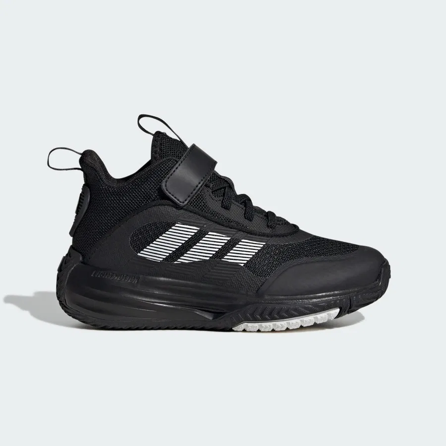 Детские спортивные кроссовки с верхом из искусственной кожи Ownthegame 3.0 adidas, Черно-белый