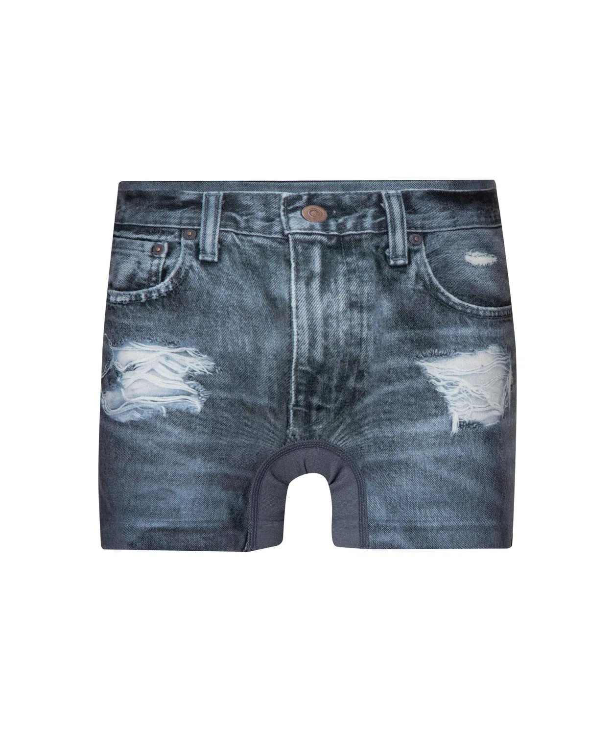 Детские трусы-боксеры с принтом HIPSHOP, Crash Black Denim