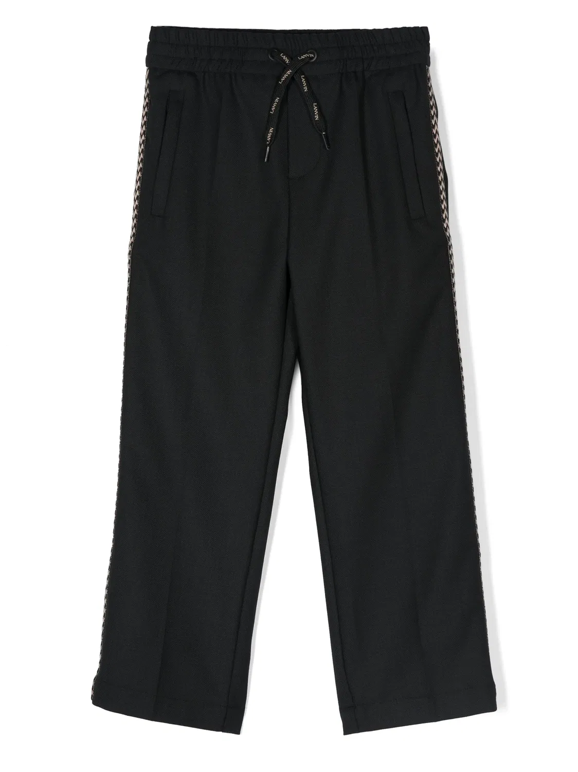 Штаны с логотипом Lanvin, черный