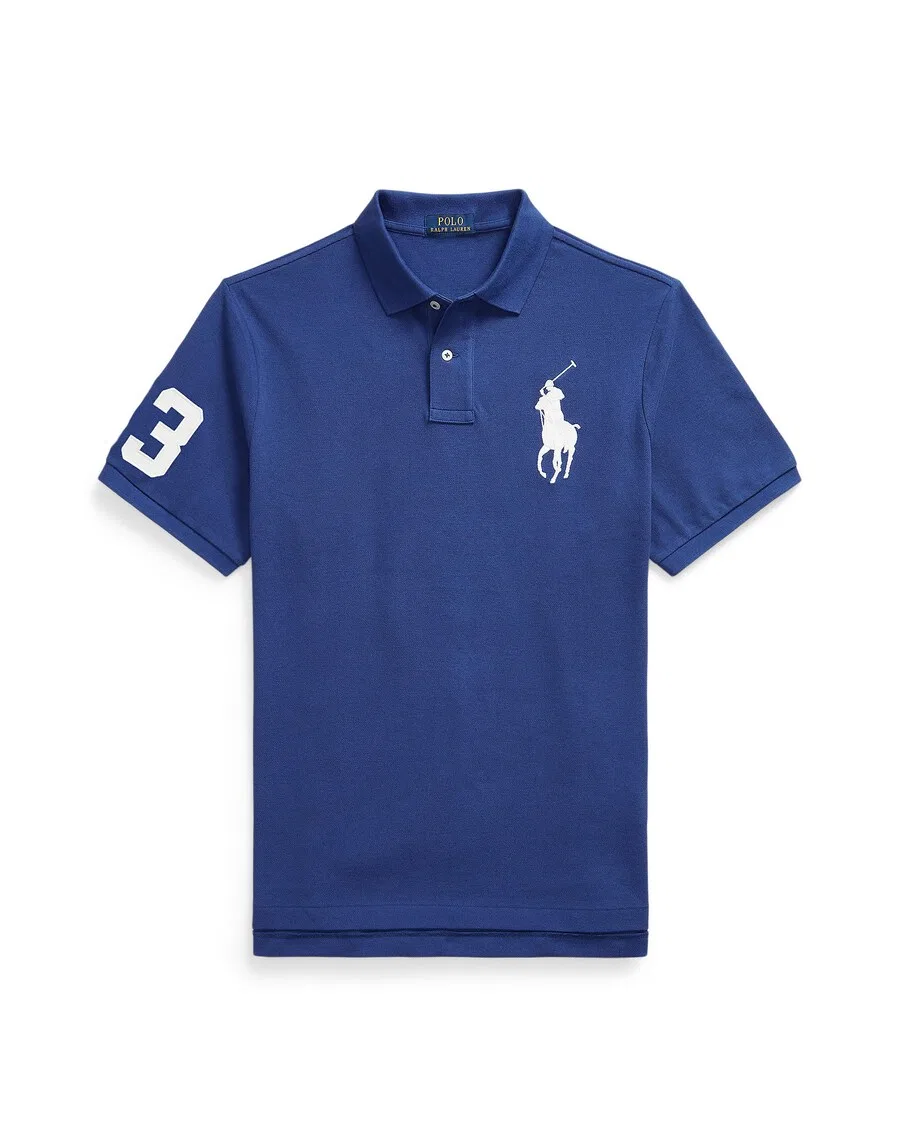 Футболка Polo Ralph Lauren синего цвета