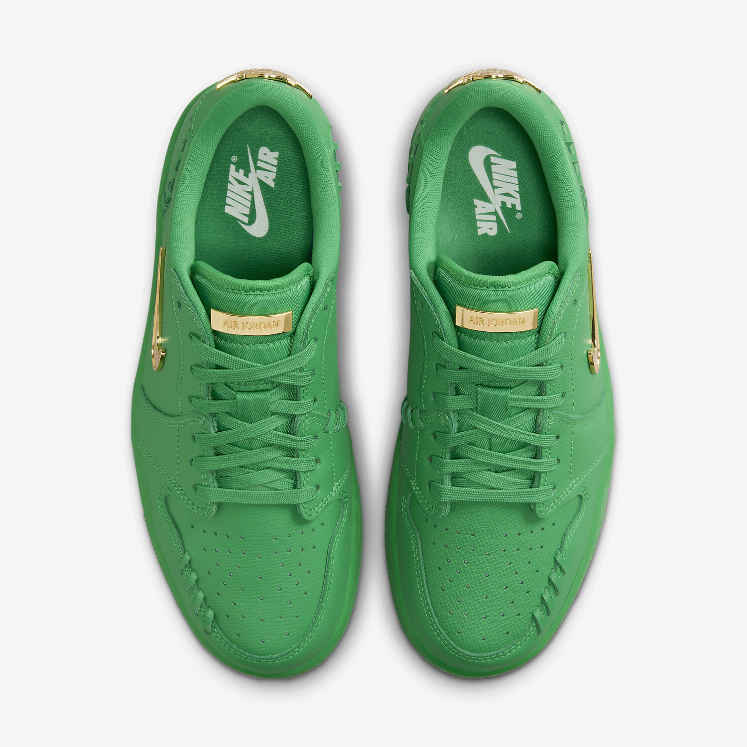 Кроссовки женские Nike Air Jordan 1 Low Method of Make, зеленый — фото 3
