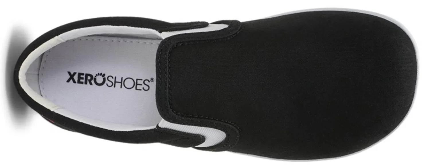 Детские кроссовки для мальчиков на шнуровке Dillon Xero Shoes, Black — фото 4