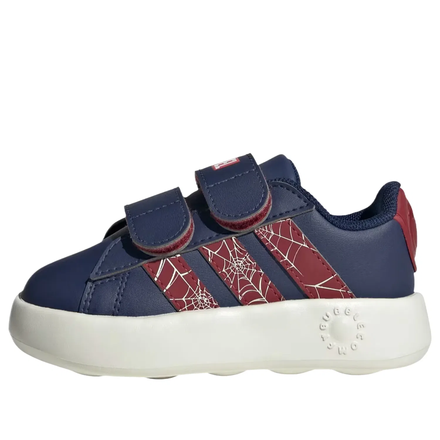 Детские кроссовки с липучкой Grand Court Spider-Man Adidas, синий