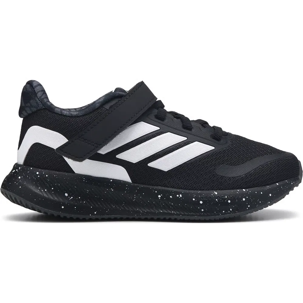 Детские кроссовки Runfalcon 5 Adidas, Black/Speckle/Print — фото 2