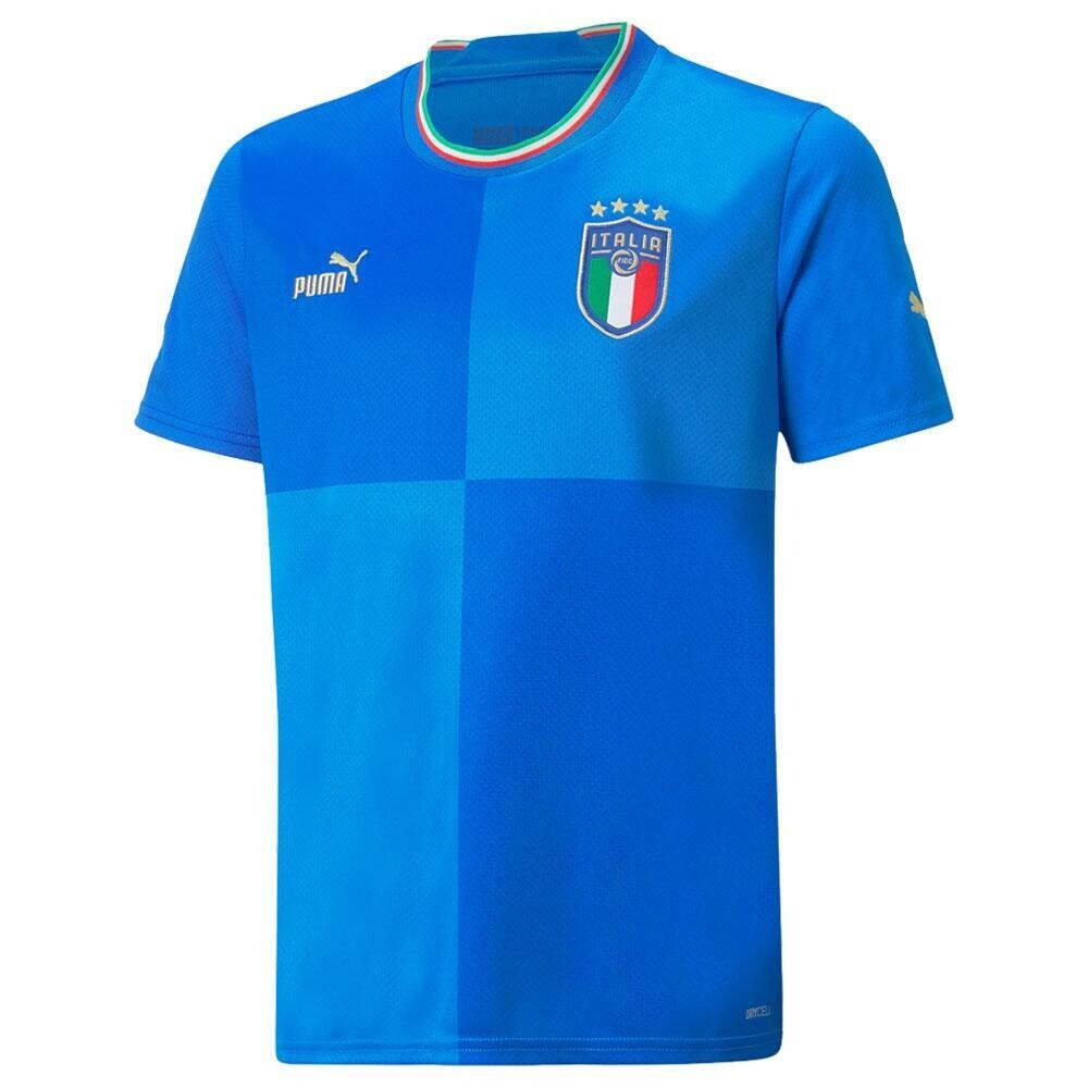 

PUMA Fan Jersey FIGC Home Jersey Replica Jr, синий