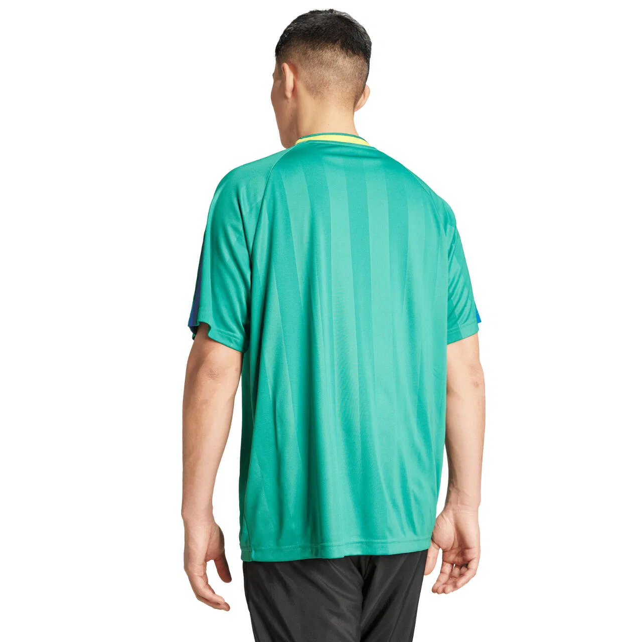 Мужская футболка с длинным рукавом House of Tiro Adidas, Green — фото 3