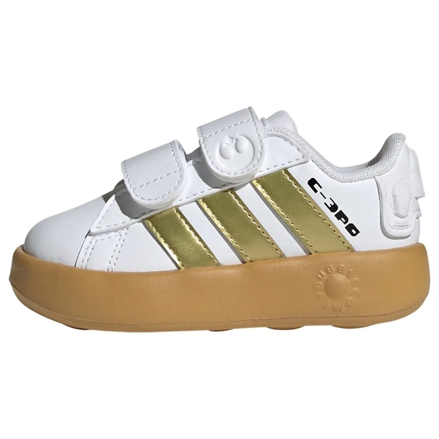 Спортивные кроссовки ADIDAS SPORTSWEAR 'Adidas x Star Wars Grand Court 2.0' белого цвета