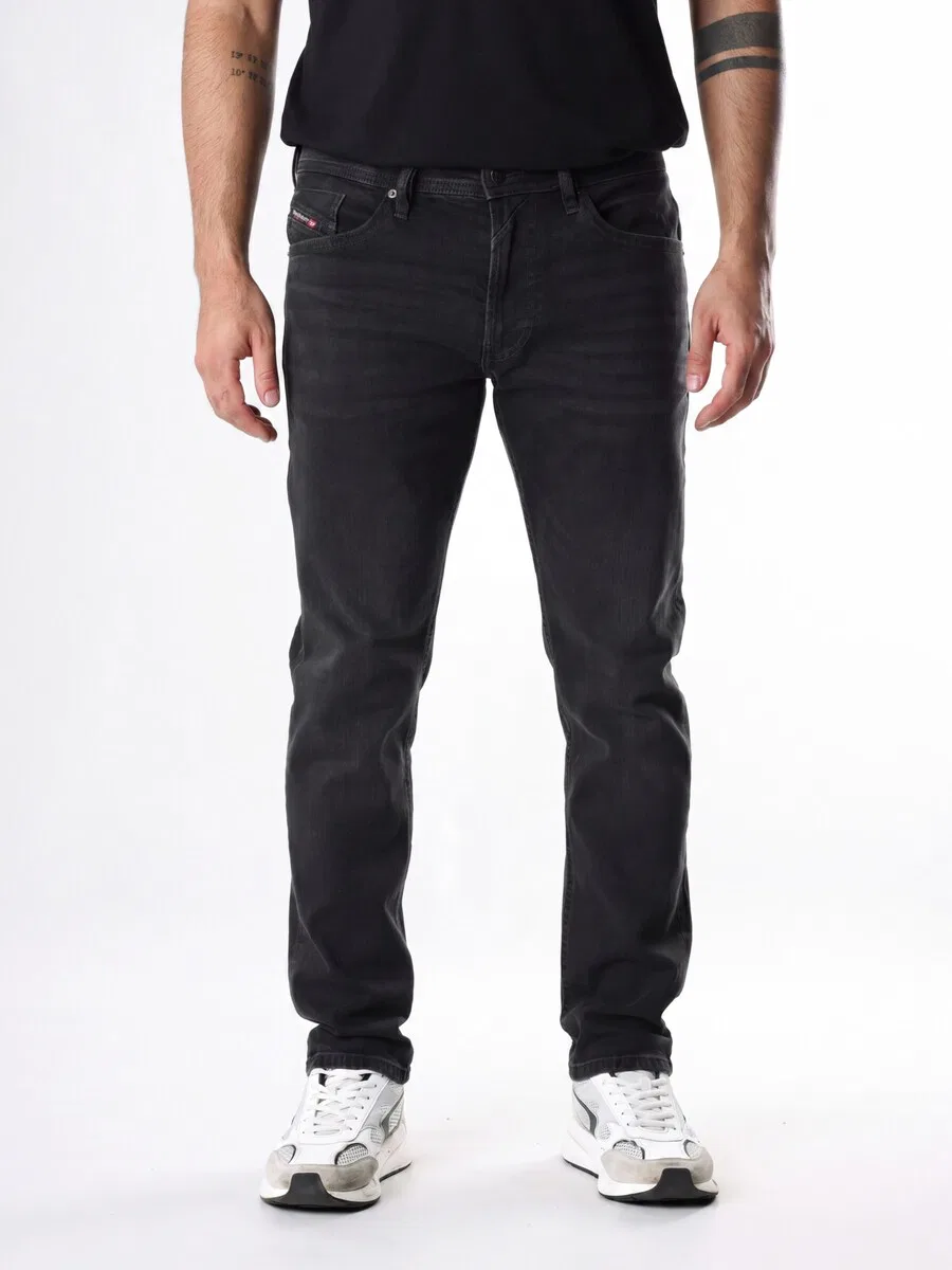 Джинсы DIESEL Slim fit 'Thommer-R' цвета антрацит — фото 2